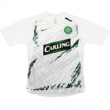 Segunda Equipación Tailandia Camiseta Celtic Retro 2007 2008 Blanco