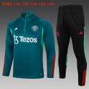 Niños Sudadera De Training Manchester United 2024/2025 Verde 3