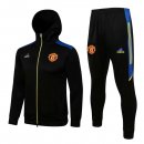 Chandal Con Capucha Manchester United 2021/2022 Negro