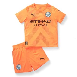 Camiseta Manchester City Portero Niños 2022/2023 Rosa