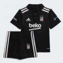 Segunda Equipación Camiseta Besiktas Niño 2021/2022 Negro