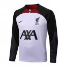 Sudadera De Training Liverpool Top 2023 Blanco Negro