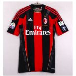 Tailandia Camiseta AC Milan Primera Equipación Retro 2010 2011