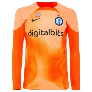 Tailandia Camiseta Inter Milan Portero 2022/2023 Naranja