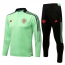 Sudadera De Training Manchester United 2022 Verde Negro