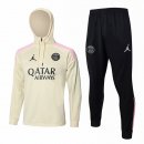 Sudadera Con Capucha PSG 2024/2025 Amarillo Rosa 3