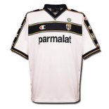 Segunda Equipación Tailandia Camiseta Parma Champion Retro 2002 2003 Blanco