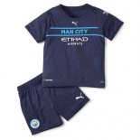 Tercera Equipación Camiseta Manchester City Niño 2021/2022