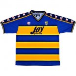 Primera Equipación Tailandia Camiseta Parma Champion Retro 2001 2002 Amarillo