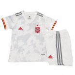 Segunda Equipación Camiseta España Niño 2020 Blanco