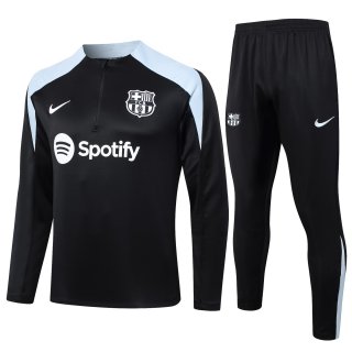 Sudadera De Training Barcelona 2024/2025 Negro Gris 3