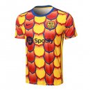 Camiseta Entrenamiento Barcelona 2024/2025 Amarillo Rojo