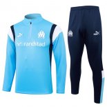 Sudadera De Training Marsella 2024 Azul 2