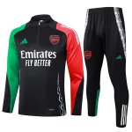Sudadera De Training Arsenal 2024/2025 Negro Rojo Sudadera De Training Arsenal 2024/2025 Negro Rojo