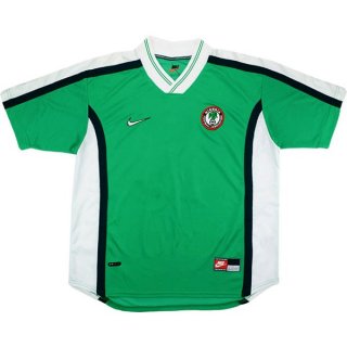 Primera Equipación Tailandia Camiseta Nigeria Retro 1998 Verde