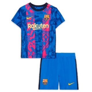 Tercera Equipación Camiseta Barcelona Niño 2021/2022