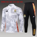 Niños Sudadera De Training Real Madrid 2024/2025 Gris 3