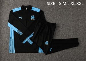 Sudadera De Training Marsella 2022 Negro Azul