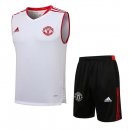 Camiseta Manchester United Sin Mangas Conjunto Completo 2021/2022