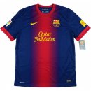 Primera Equipación Tailandia Camiseta Barcelona Retro 2012 2013 Azul Rojo