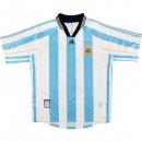 Primera Equipación Tailandia Camiseta Argentina Retro 1998 Azul