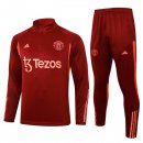 Sudadera De Training Manchester United Rojo 2