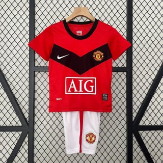 Camiseta Manchester United Primera Equipación Retro Niño 2009 2010