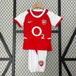 Camiseta Arsenal Primera Equipación Retro Niño 2002 2004