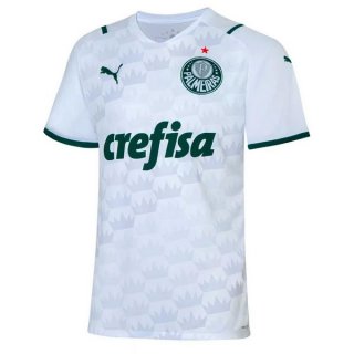 Segunda Equipación Tailandia Camiseta Palmeiras 2021/2022 Blanco