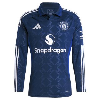 Tailandia Camiseta Manchester United Segunda Equipación ML 2024/2025