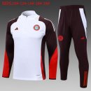 Niños Sudadera De Training Bayern Munich 2024/2025 Blanco Purpura