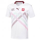 Segunda Equipación Tailandia Camiseta Suiza 2020 Blanco