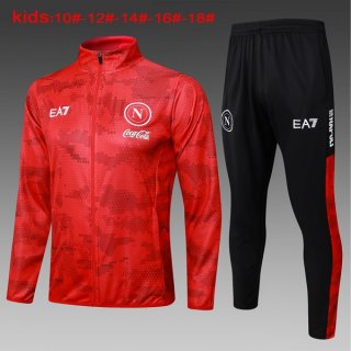 Ninos Chandal Napoli 2024/2025 Rojo