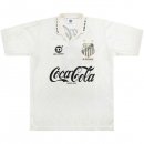 Primera Equipación Tailandia Camiseta Santos Retro 1993 Blanco