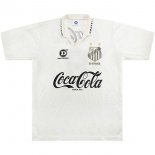 Primera Equipación Tailandia Camiseta Santos Retro 1993 Blanco