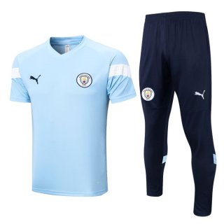 Entrenamiento Manchester City Conjunto Completo 2022/2023 Azul