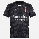 Tailandia Camiseta AC Milan Portero 2024/2025 Negro Gris