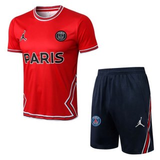 Camiseta Entrenamiento PSG Conjunto Completo 2022/2023 Rojo 2