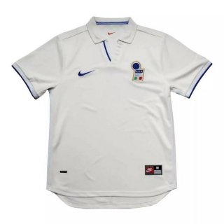 Segunda Equipación Tailandia Camiseta Italy Retro 1998 Azul