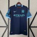 Tailandia Camiseta Manchester City Segunda Equipación Retro 2015 2016