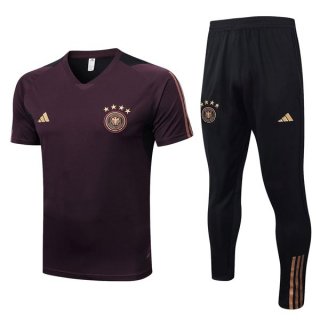 Entrenamiento Alemania Conjunto Completo 2022/2023 Rojo Negro