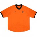 Primera Equipación Tailandia Camiseta Países Bajos Retro 2000 Naranja