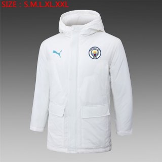 Abrigo Manchester City 2024/2025 Blanco 2