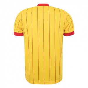 Segunda Equipación Tailandia Camiseta Liverpool Retro 1982 1983 Amarillo