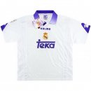 Primera Equipación Tailandia Camiseta Real Madrid Retro 1997 1998 Blanco