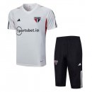 Camiseta Entrenamiento Sao Paulo Conjunto Completo 2023/2024 Blanco