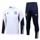 Sudadera De Training Italia 2023/2024 Blanco