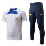 Camiseta Francia Conjunto Completo 2022/2023 Blanco