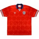 Segunda Equipación Tailandia Camiseta Inglaterra Retro 1990 Rojo