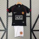 Camiseta Manchester United Segunda Equipación Retro Niño 2007 2008